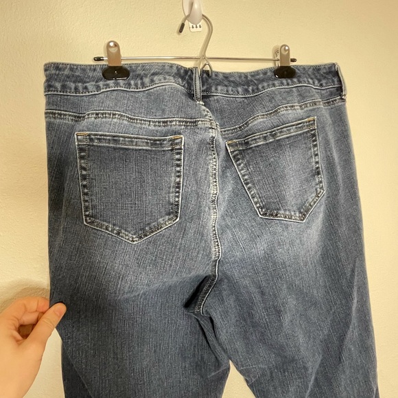 Torrid Women's Size 22XT Dark Blue Denim Straight Jeans - Picture 5 of 8